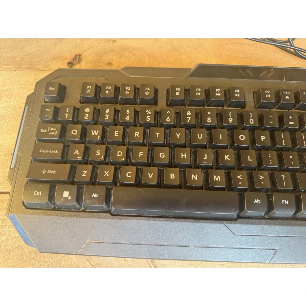 Bugha LED Gaming USB RGB Keyboard Light Up Keyboard‎ Gaming Keyboard